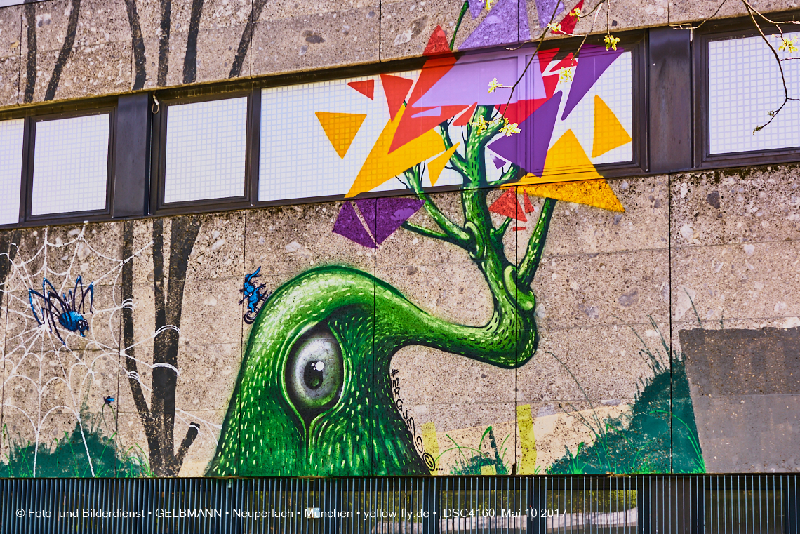 21.03.2017 - Abrissbaustelle Quiddezentrum in Neuperlach